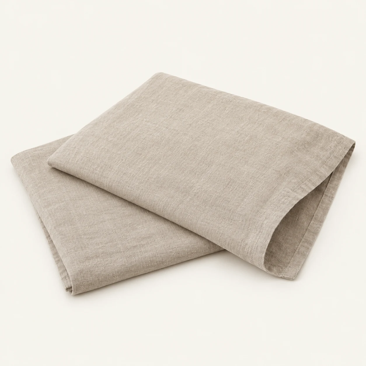 Linen pillowcase pair